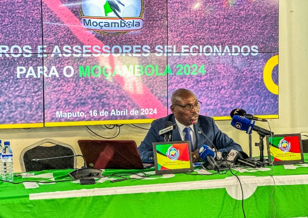 CNAF anuncia lista de árbitros selecionados para o Moçambola 2024